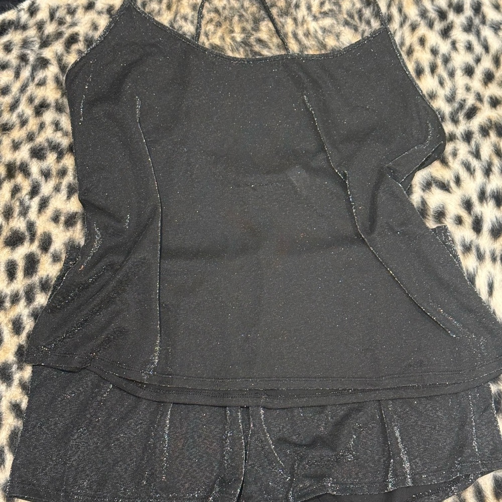 Black Sparkly pajama set